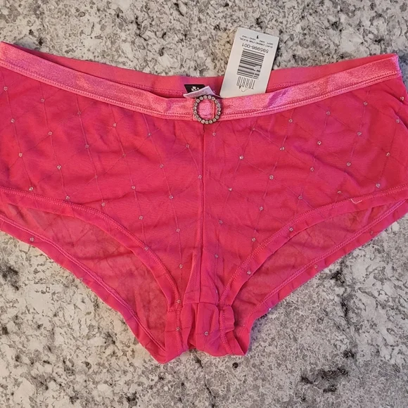 Torrid Size 1 Diamond Rhinestone Buckle Panties - Picture 2 of 8